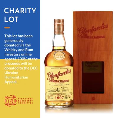 Glenfarclas 1997 Family Cask #5964 / Summer 2021 - WARI Charity Lot