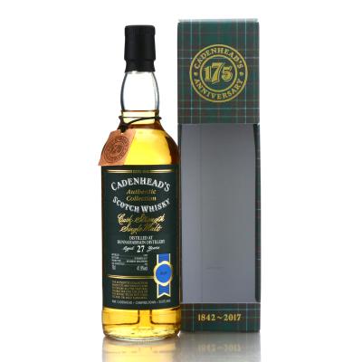 Bunnahabhain 1989 Cadenhead's 27 Year Old / 175th Anniversary