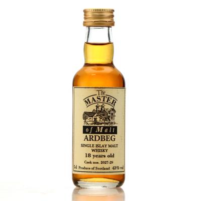 Ardbeg 18 Year Old Master Of Malt Miniature