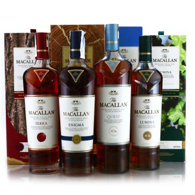 Macallan Quest Collection x 4 / Quest, Lumina, Terra, Enigma