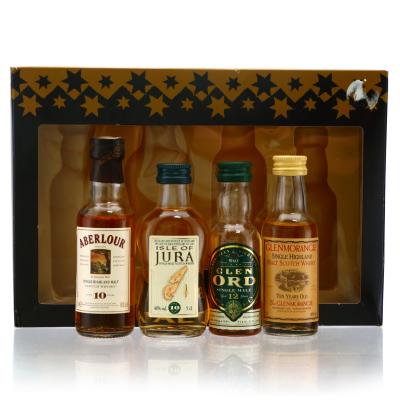 Single Malt Miniature x 4