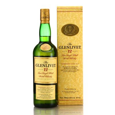 Glenlivet 12 Year Old 75cl 1990s / US Import