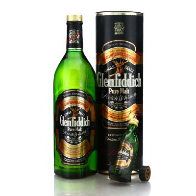 Glenfiddich Special Reserve 1 Litre 1990s / includes Miniature