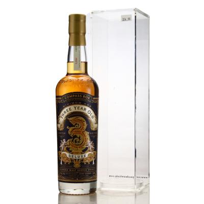 Compass Box 3 Year Old Deluxe 75cl / US Import