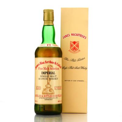 Imperial 12 Year Old James MacArthur Cask Strength 1980s