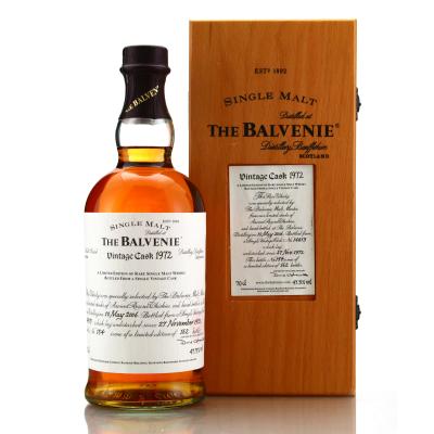 Balvenie 1972 Vintage Cask #14813