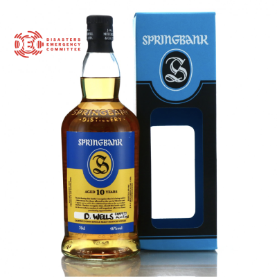 Springbank 10 Year Old Ukraine Edition - Charity Lot Springbank 10 Year Old Ukraine Edition - Charity Lot