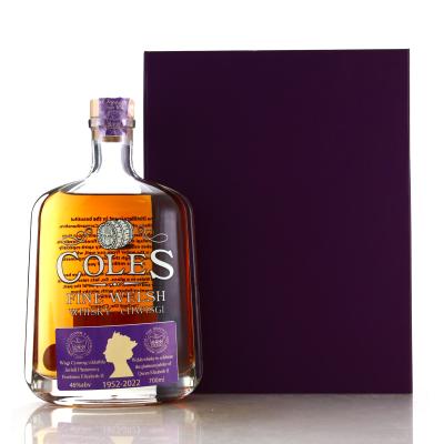 Coles Fine Welsh Whisky Platinum Jubilee 