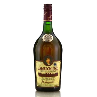 Jameson '1780' Special Reserve 12 Year Old 1 Litre 1980s