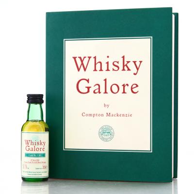 Glenfarclas 25 Year Old SMWS 1.101 Miniature / includes Book: Whisky Galore by Compton Mackenzie 1999