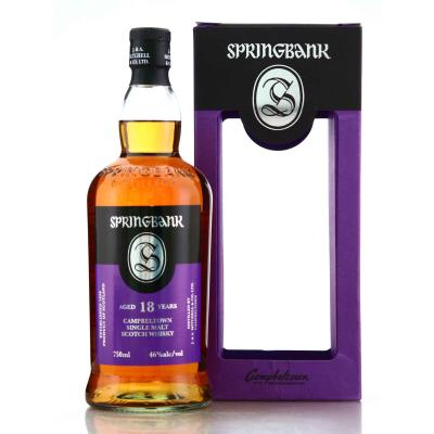 Springbank 18 Year Old 2020 Release 75cl / US Import