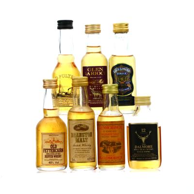 Highland Single Malt Miniatures x 7