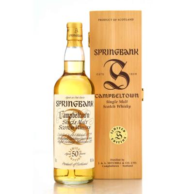 Springbank 50 Year Old Millennium Limited Edition