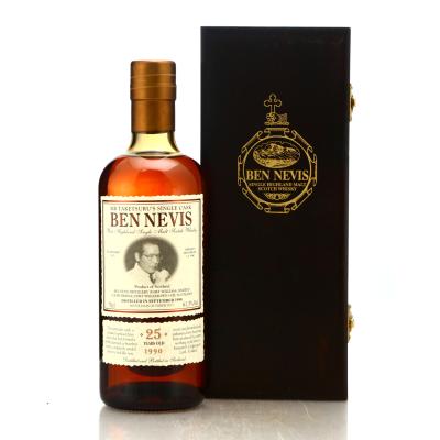 Ben Nevis 1990 Mr Taketsuru's Single Cask 25 Year Old