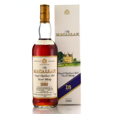 Macallan 1980 18 Year Old 75cl / US Import