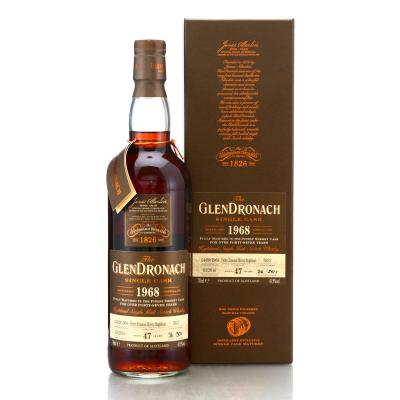 Glendronach 1968 Single PX Cask 47 Year Old #5837