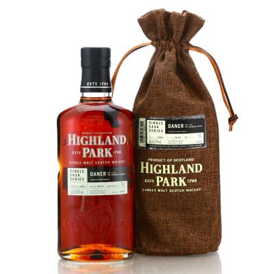 Highland Park 2006 Single Sherry Cask 12 Year Old #3030 / Daner Founders Series #4