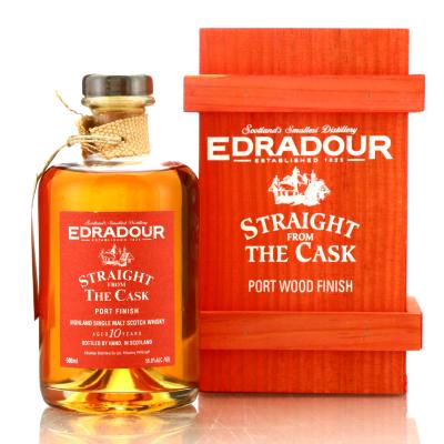 Edradour 1993 Straight From The Cask 10 Year Old Port Finish 50cl