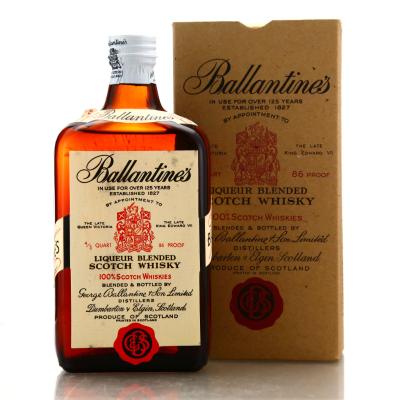 Ballantine's Finest Scotch Whisky 1950s