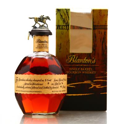 Blanton's Single Barrel dumped 2004