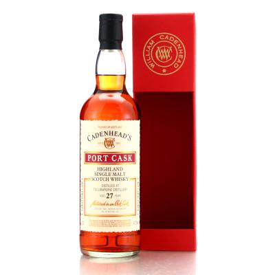 Tullibardine 1993 Cadenhead's 27 Year Old Port Cask