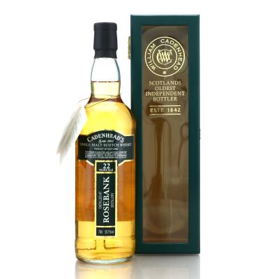 Rosebank 1989 Cadenhead's 22 Year Old