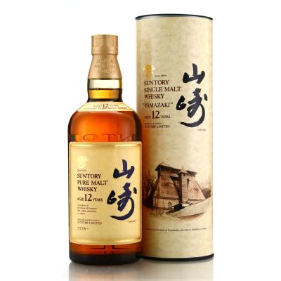 Yamazaki Suntory Pure Malt 12 Year Old 75cl / Tube Presentation