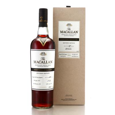 Macallan 2005 Exceptional Cask #6270-12 75cl / 2017 Release - US Import