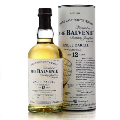 Balvenie 12 Year Old First Fill Single Barrel #476