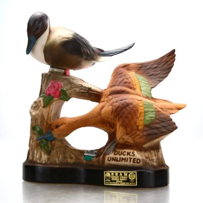 Beam's 100 Month Old Ducks Unlimited Decanter 1980s