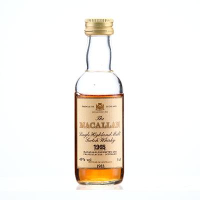 Macallan 1965 Miniature