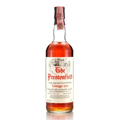 Bowmore 1972 Prestonfield House 16 Year Old