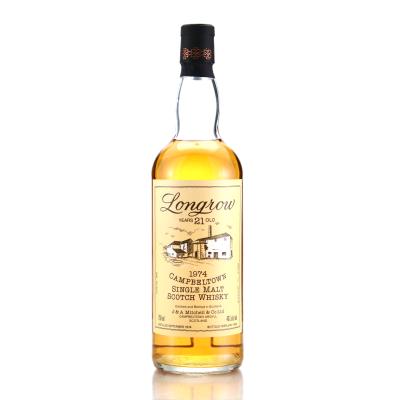 Longrow 1974 Single Cask 21 Year Old #1550 75cl / US Import