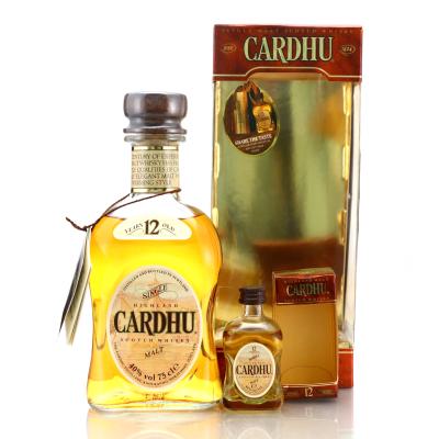 Cardhu 12 Year Old Gift Pack 1980s