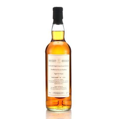 Girvan 2007 Whisky Broker 15 Year Old