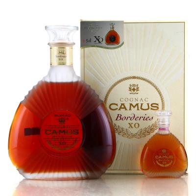 Camus XO Borderies Cognac 70cl includes Miniature
