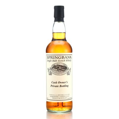 Springbank Private Cask / Cask Owner's