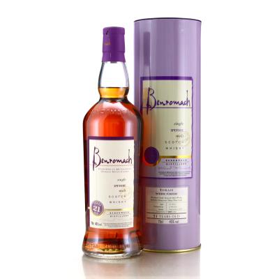 Benromach 21 Year Old Tokaji Wood Finish