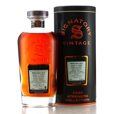 Mortlach 2010 Signatory Vintage 11 Year Old Cask Strength