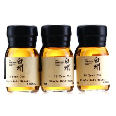 Hakushu 18 Year Old Sample x 3