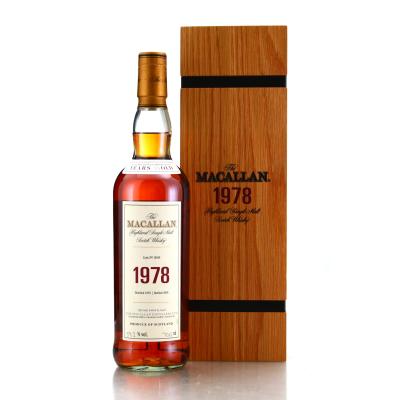 Image for Macallan 1978 Fine and Rare 39 Year Old #13810