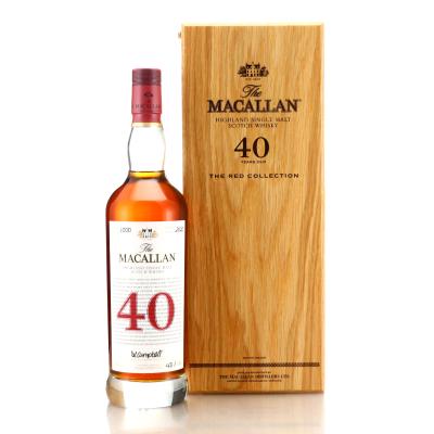 Image for Macallan 40 Year Old The Red Collection
