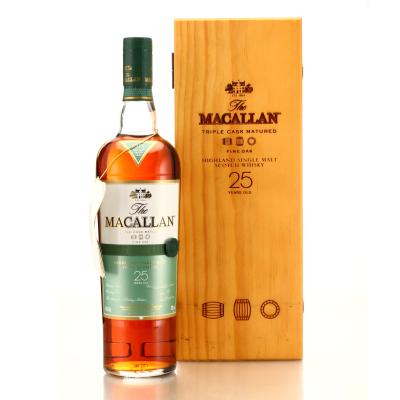 Macallan 25 Year Old Fine Oak 