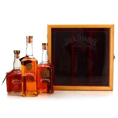 Jack Daniel's Gold Medal x 3 / Collectors Series