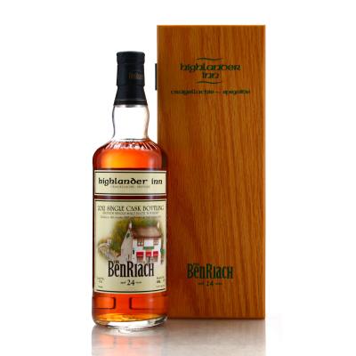 Benriach 1987 Single Cask 24 Year Old #5711 / Highlander Inn