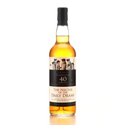 Teaninich 1973 The Nectar of the Daily Drams 40 Year Old