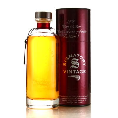 Port Ellen 1978 Signatory Vintage Port Wood Finish Edition 1