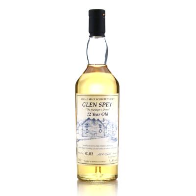 Glen Spey 12 Year Old Manager's Dram 2008