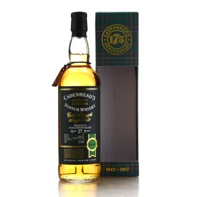 Inchgower 1989 Cadenhead's 27 Year Old