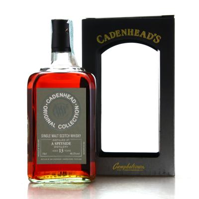 Speyside Single Malt 13 Year Old Cadenhead's Original Collection